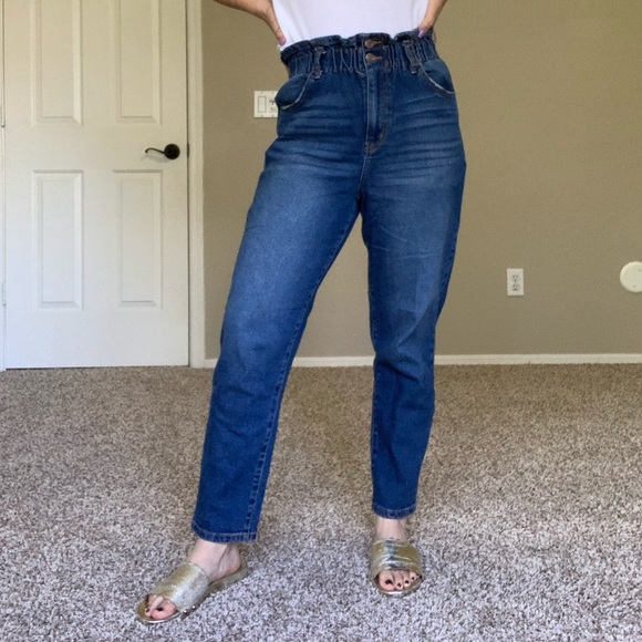 wild fable Denim - Wild fable paper bag waist high rise